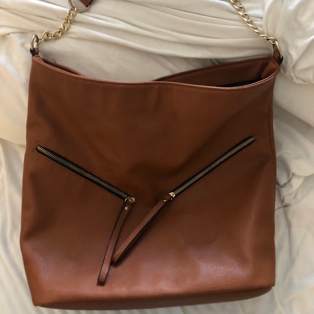 Large Brown hobo bag